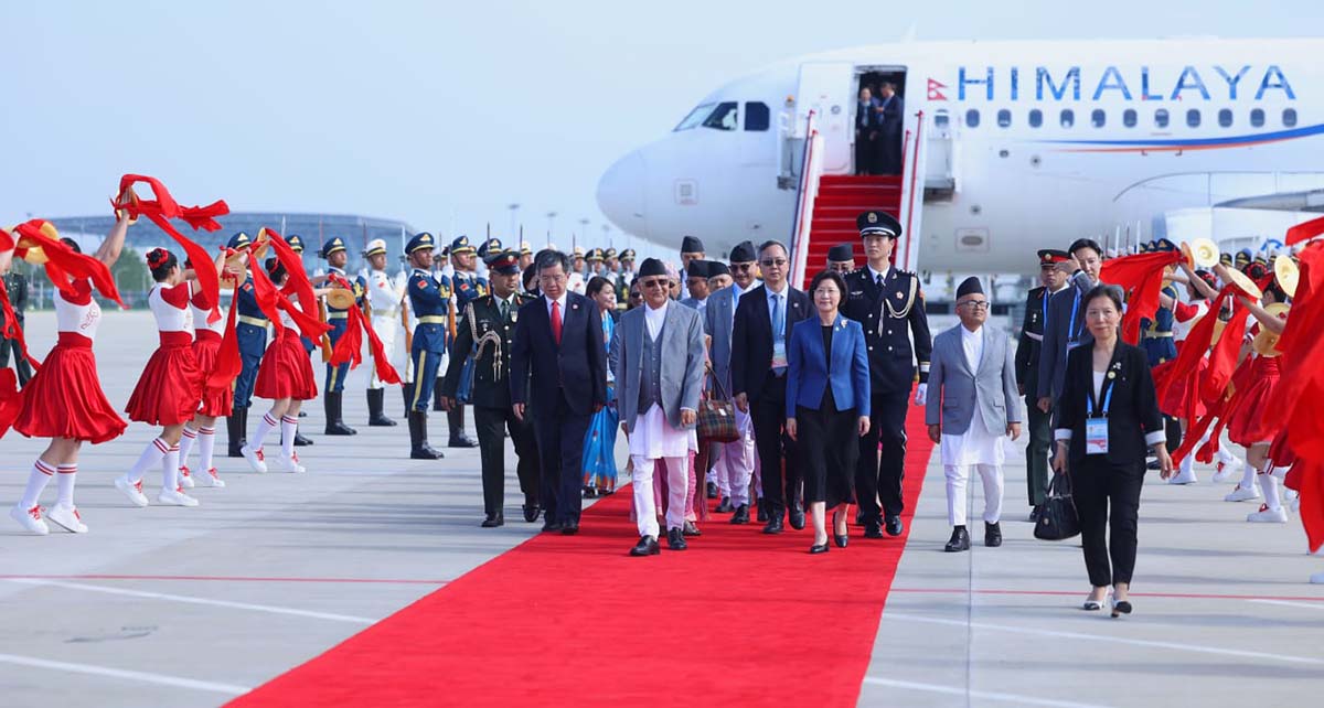 प्रधानमन्त्री ओली जनवादी गणतन्त्र  चीनमा